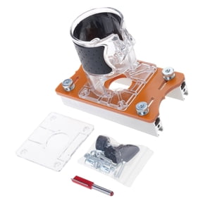 Portable Router Base Trimmer Router Base Multifunctional Carpentry for Chamfering curves Cutting & Finishing