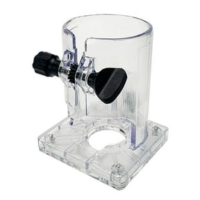 Portable Wood Router Base Woodworking for Router Base Plastic Thicken for Cover Carpenter Tools 3.5x3.2x