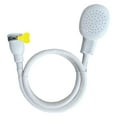 thumbnail image 1 of Portable Rubber Hose Spray, Bathroom Faucet Spray Hoses,1.3 Meters Pet Shower Sprayer Hand Held Hose,Bath Tub Sink Spray Attachment for Washing Hair Pet Shower (White), 1 of 6