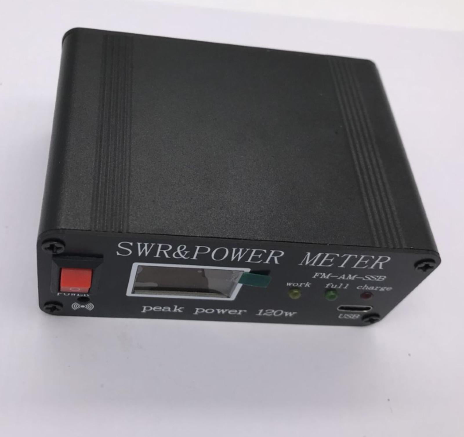 Portable SWR Power Meter Battery Level Display, Customizable Call Sign ...