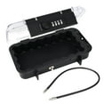 thumbnail image 1 of Portable Safe Box Travel Safe Box Large Capacity Security Lockbox Code Waterproof Key Lock Box with Removable Cable Handle ,More Reliable & Robust, 1 of 6