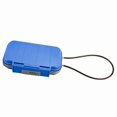 thumbnail image 1 of Portable Safe BoxTravelSafe Box Large Capacity Security Lockbox Code Waterproof Key Lock Box with Removable Cable Handle, 1 of 6