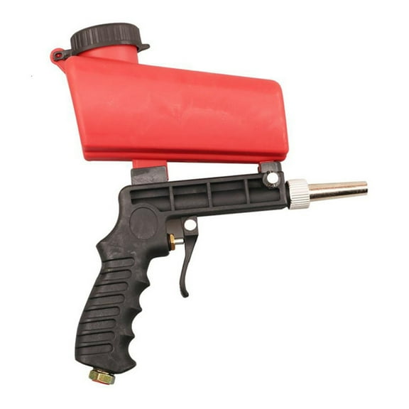 Portable Sandblasting Gun Small Sand Blasting Machine Adjustable Set Pneumatic Spray Tool ,User-Friendly Design