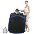 thumbnail image 1 of ZONEMEL Portable Steam Sauna One Person Full Body Spa with Remote Control, 15" x 14.75" x 10.5", 1 of 7