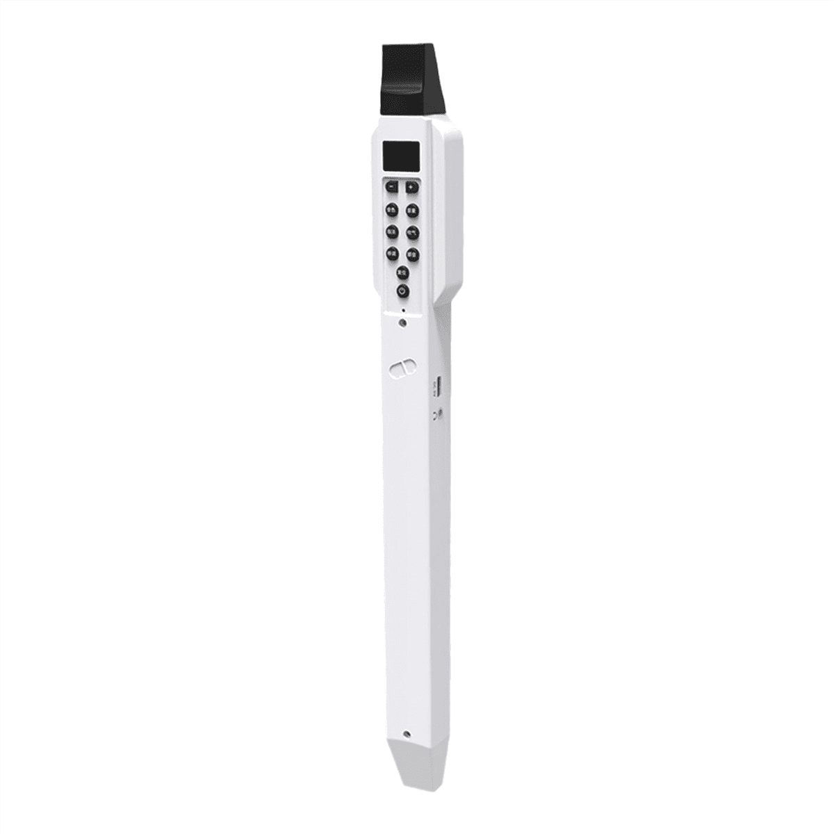 Portable Saxophone Electronic Wind Instrument 10 Timbres Saxophone Flute Built in Speaker Musical Instrument-White