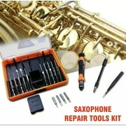 Portable Saxophone Repair Tools Kit for Saxophone Woodwind Flute Clarinet musical instruments Screwdrivers Set