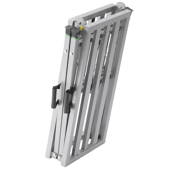 Portable Scaffolding Platform 800lb Capacity, Adjustable Height Work Platform, Foldable Steel Scaffolding for Construction & DIY, 51 Inch Max Height