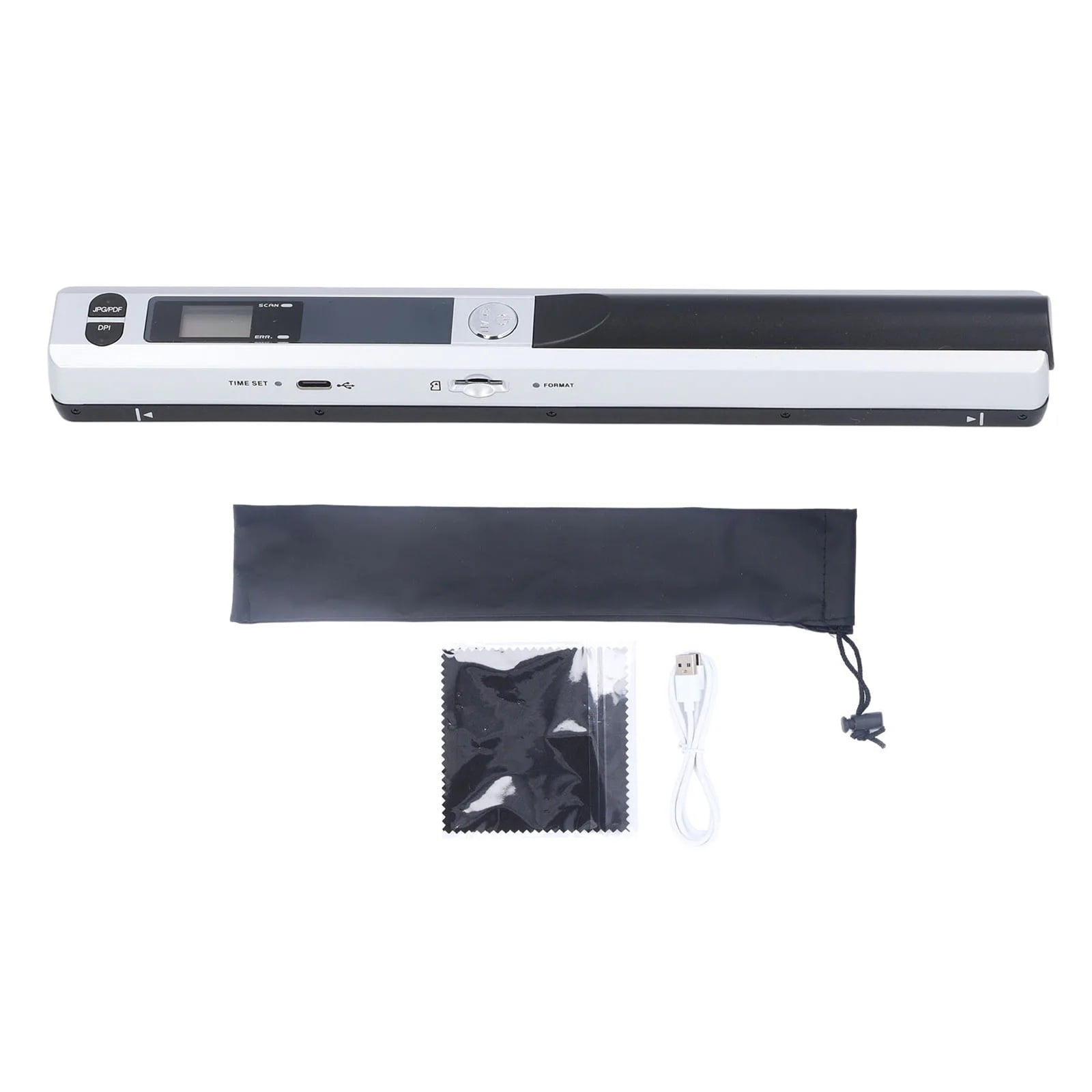 Portable Scanner 8.27 Inch HD 900DPI Color Mobile Handheld Scanner Wand ...