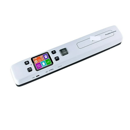 Portable Scanner A4 For Documents Book School Supplies, Handheld 1050DPI JPG/PDF Photo Image Scanners With Display ,Fast, Easy Scanning