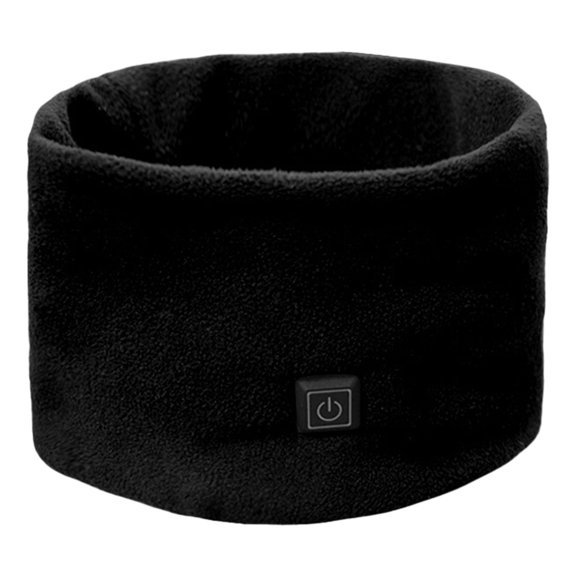 Portable Scarf Wrap with Warming Technology Rechargeable Battery for Outdoor Winter Activities and Cold Weather Use 360° Thermal Neck Warmer with USB Heat Control and Convenience
