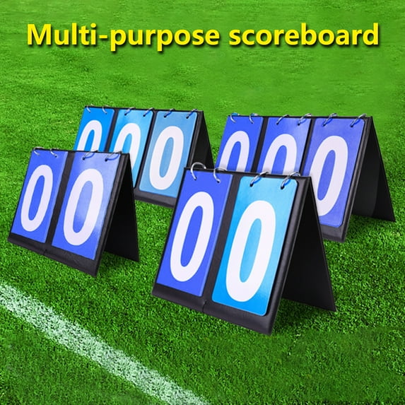 Portable Scoreboard Score Flipper Baskeball Tennis Volleyball Scoreboard for Outdoor Sports