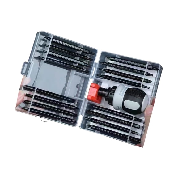 Portable Screwdriver Collection With Comfortable Grip for Equipment Maintenance Outdoor Emergencies Repairs