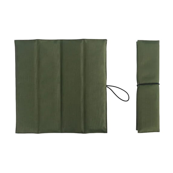 - Portable Seat for Stadium Camping Bleachers Airplane Travel Water- Lightweight Pad, 30 cm×34 cm, Green