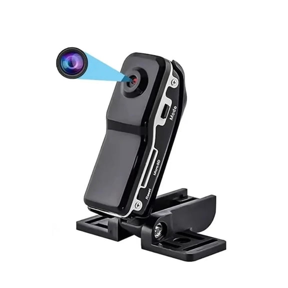 Portable Security Camera MD80 Portable Digital Camcorder DV Wireless Aerial Action Camera for Home and Office