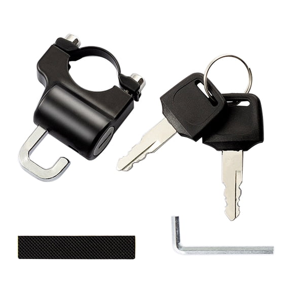 Portable Security Lock Anti Theft with 2 Keys Installation Tool for Handlebar Tubing
