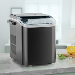 Orgo Products The Sierra Countertop Ice Maker, Bullet Shaped Ice Types, Charcoal