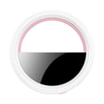 thumbnail image 1 of Portable Selfie LED Light, Rechargeable Clip-on Stereo Light for Phone, 3 Brightness Modes for Makeup Photography Video Calling, 1 of 2
