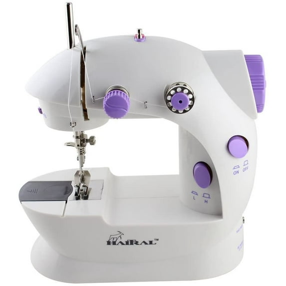Portable Sewing Machine Adjustable 2-Speed 2-Thread Handheld Electric Crafting Mending