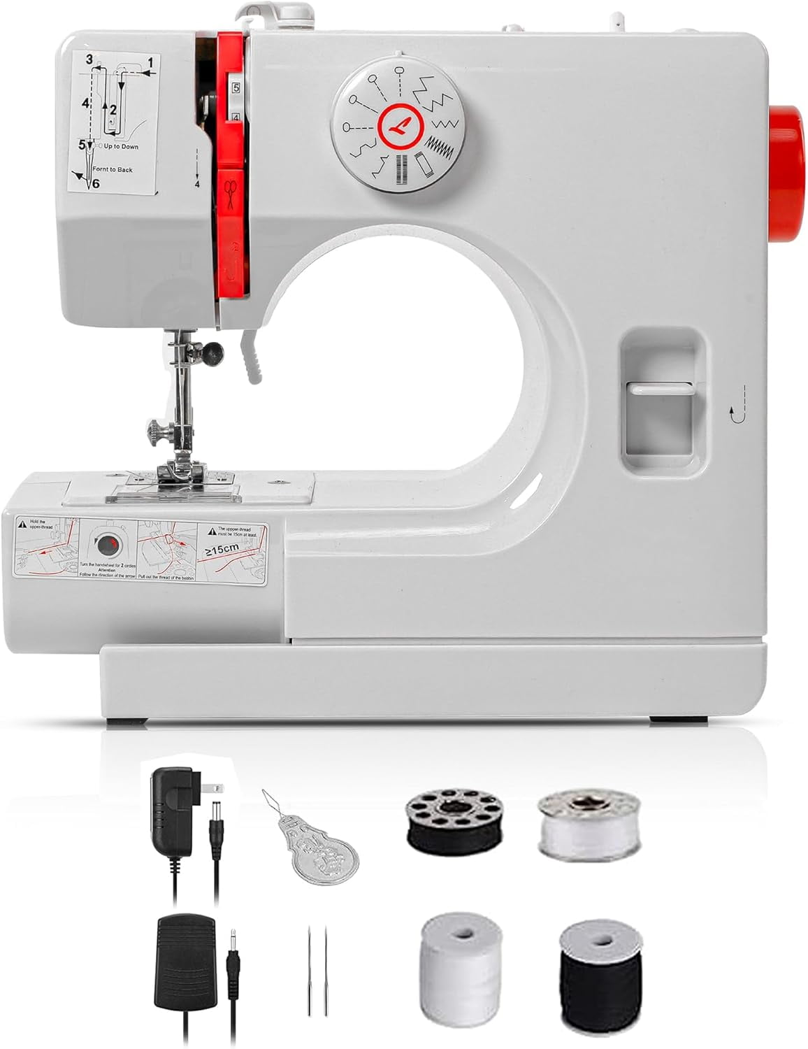 Electric Mini Sewing Machine For Beginners, Adults, Kids With 12 Built In Stitches Portable Sewing Machine 315702e1 D 1041409