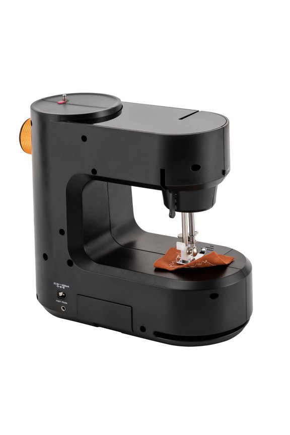 Portable Sewing Machine for Beginners, Super Utility Stitch Sewing Machine Straight and Reverse Sewing with LED Light & Foot Pedal for Household, Travel and DIY