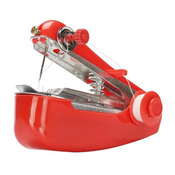 Portable Sewing Machine Desktop Mini Sewing Machines Small Tailor for Fabric Curtains Kids Cloth Cordless Household