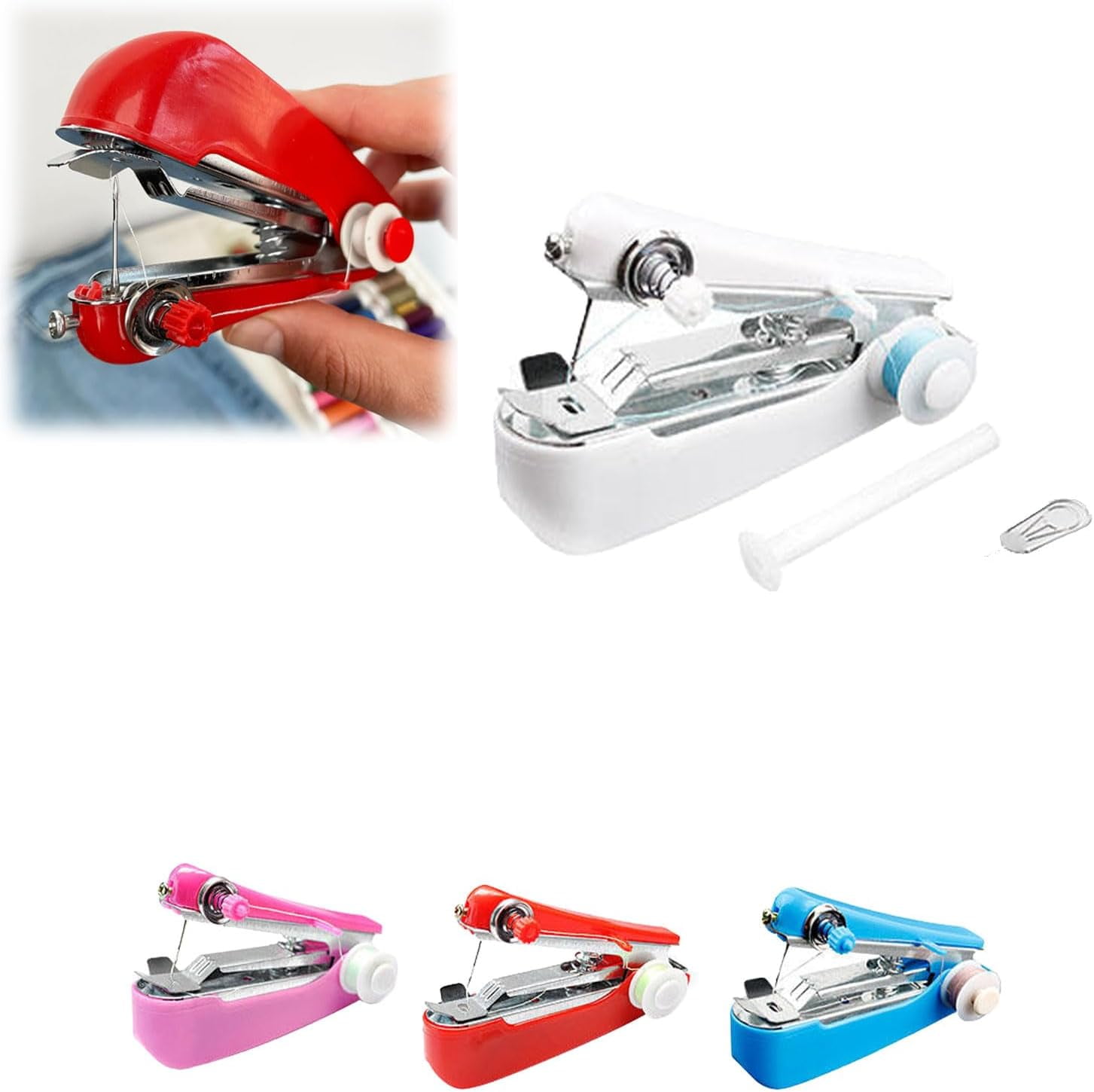 Portable Sewing Machine,The Handy Sewer,Portable Mini Manual Sewing