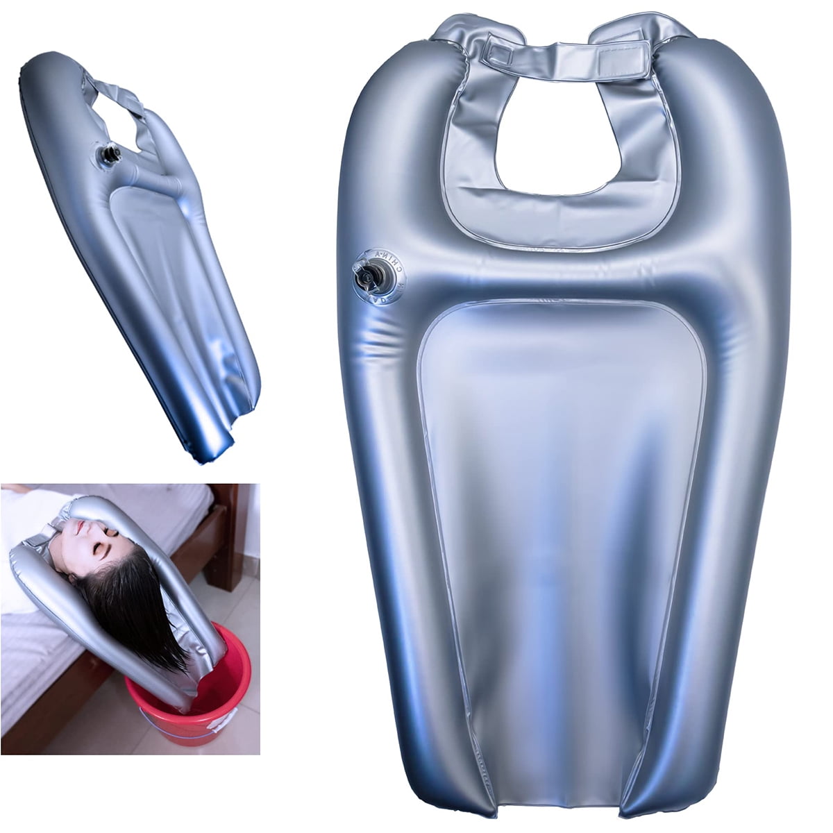 Portable Shampoo Bowl for Home Use, Hair Washing Basin for the Disabled