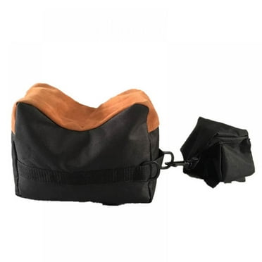 Portable Shooting Rear Gun Rest Bag Set Front & Rear Rifle Target Hunting Bench Unfilled Stand Hunting Gun Accessories