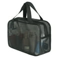 thumbnail image 1 of Portable Shower Bag for Gym Mesh Toiletry Organizer for Travel Ideal Caddy for Bathroom Camping College and Dorm Use, 1 of 7