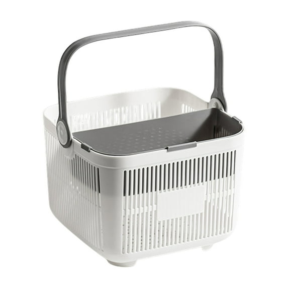 Portable Shower Caddy Basket Plastic Cleaning Caddy Organizer Storage Tote with Handle for Bathroom, College, Dorm Room Essentials