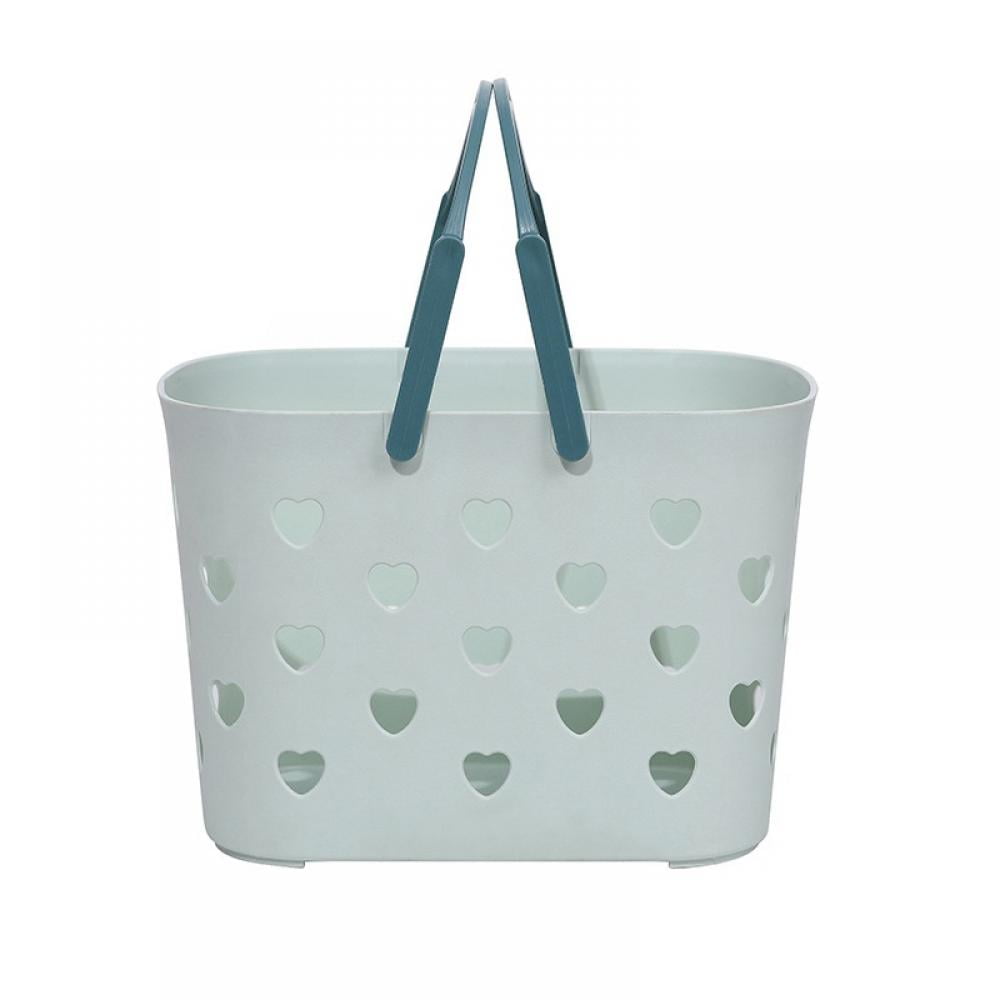 Portable Shower Caddy Basket, Plastic Organizer Storage Tote with ...