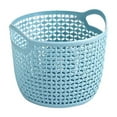 thumbnail image 1 of Portable Shower Caddy Buckets, Small Plastic Storage Baskets with Handle Plastic Tote Storage Basket Toiletry Organizer for Bathroom, Kitchen, Pantry, Dorm, 1 of 7