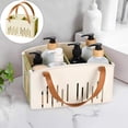 thumbnail image 1 of Portable Shower Caddy Collapsible Plastic Shower Basket Tote with Handles Removable Divider, Cleaning Caddy Storage Organizer for Bathroom College Dorm(Green), 1 of 9