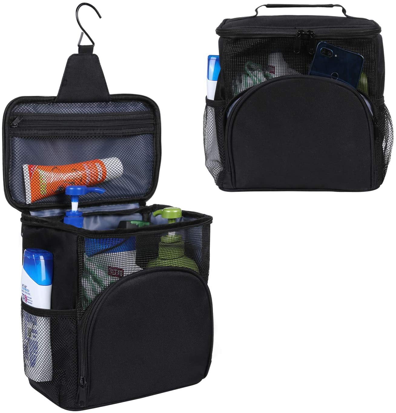 Portable Shower Caddy - College Dorm Essentials Large Capacity, Quick ...