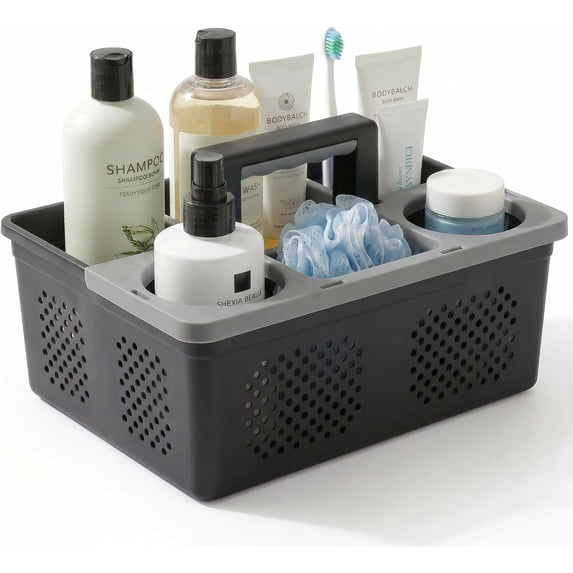 Frtures Portable Shower Caddy Dorm: Features handles and adjustable ...
