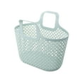 thumbnail image 1 of Portable Shower Caddy, Plastic Laundry Storage Basket, Hollow-Out Organizer Storage Tote Basket with Dual Handle, Large Capacity Shower Caddy Basket for Laundry Room, Bathroom, Dorm Storage, 1 of 5