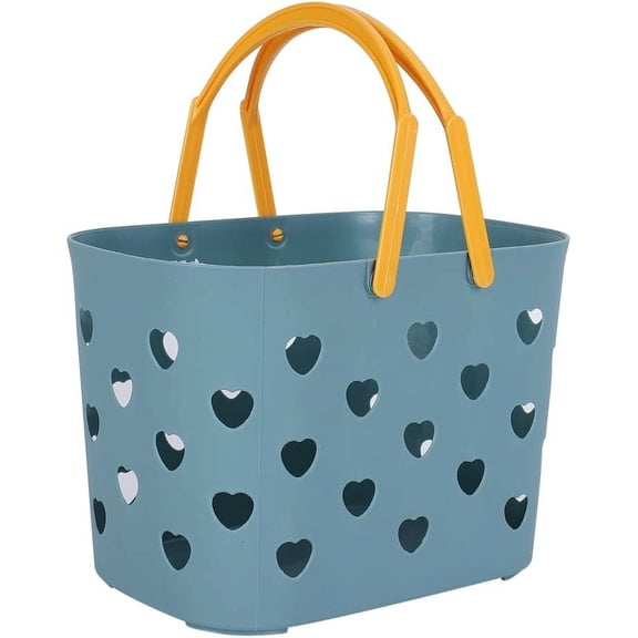 Portable Shower Caddy Tote Bag Plastic Shower Caddy Basket Basket Shower Caddies Bag Storage Box Bathroom Organizer(wwx)