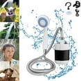 Portable Camping Shower, Rechargeable 4800mAh Battery, Handheld Outdoor