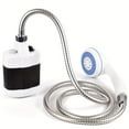 thumbnail image 1 of Portable Shower Camping Travel Shower, RV Travel Home Travel Garden Water Handheld Camp Shower Pump-Water Filtration System (4 To 5 Liter Water Flow Per Minute), 1 of 9