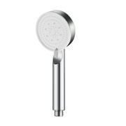 Portable Shower Head Spray Shower Booster Shower Five-speed Multi-function Strong Rain Shower Waterfall Showerhead Silver