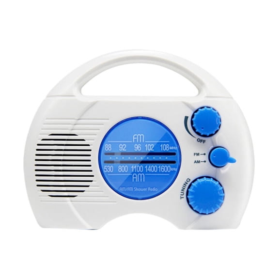Portable Shower Radio AM FM Radio With Plug Bathroom Radio New Model