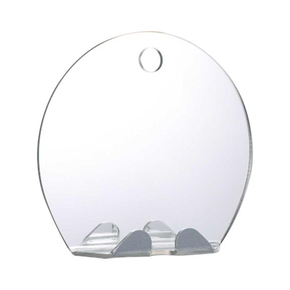 Portable Shower Shaving Mirror Bathroom with Hook and Suction Cup