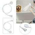 thumbnail image 1 of Portable Shower Spray Head with Shampoo Dispenser and Flexible Hose for Bathing Convenience, 1 of 8