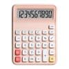 Portable Silent Keyboard Basic Calculator, 5.12 x 3.74 x 1.18 Inch Simple Math Operations Tool, Quiet Button Calculator for Campus and Office Use