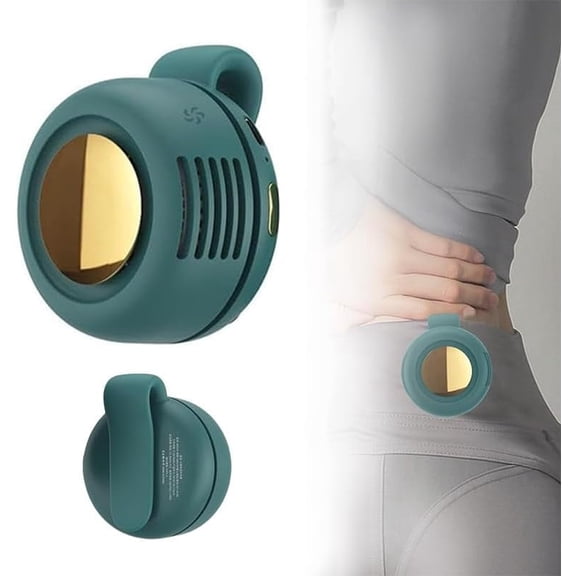 Portable Silent Mini Bladeless Electric Fan with 3 Speeds, 360 Rotatable Waist Clip Fan Hands-Free,for Outdoor Travel Office, Neck Fan Travel Accessories Gift