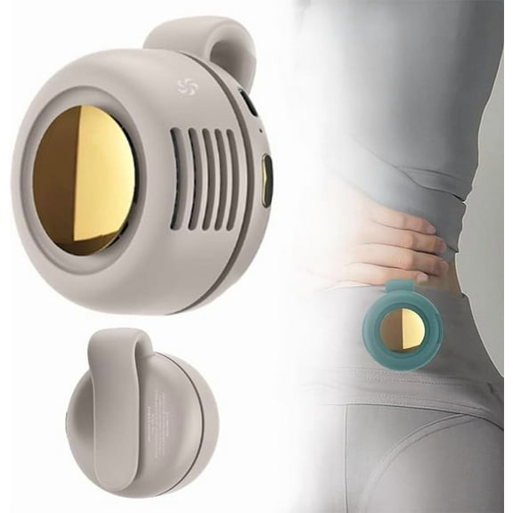 Portable Silent Mini Bladeless Electric Fan,Mini Whirlwind Fan for Waist Clip Fan, 3 Speeds Hands-Free Neck Fan,Suitable for Outdoor & Travel & Office, Travel Accessories, Gift