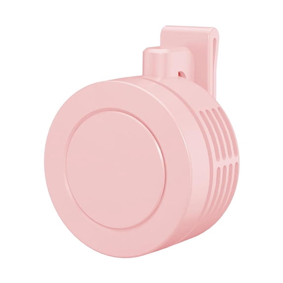 Portable Silent Mini Bladeless Electric Fan New Mini Waist Clip Fan with Adjustable 3 Speed Rechargeable Battery Powered and 360 Degree Rotation Suitable for Outdoor