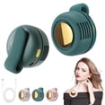 thumbnail image 1 of Portable Silent Mini Bladeless Fan Clip On, Small Fan Clip on for Shirt & Waist, Adjustable 3-Speed Suspended Whirlwind Fans, For Outdoor & Travel & Office, Travel Accessories, Gift, 1 of 7