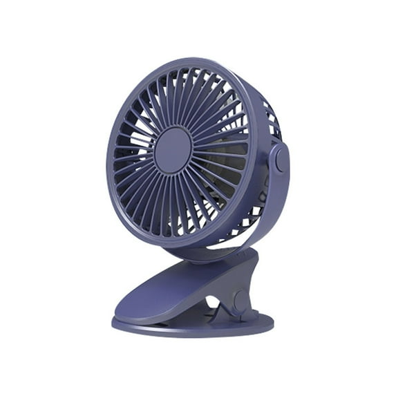 Portable Silent USB Fan with Powerful 3 Speed Settings and 360° Rotation for Desk,Home,Office,Car Outdoor Use Compact Design with Secure Clip and Non Slip Pads