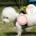 thumbnail image 1 of Portable Silicone Collapsible Dog Bowl for Travel - Foldable Pet Food and Water Dish for Puppies,Cats,Small Medium Dogs - Lightweight Outdoor Feeding Bowl with Carabiner Clip - Easy to Clean & Store, 1 of 6